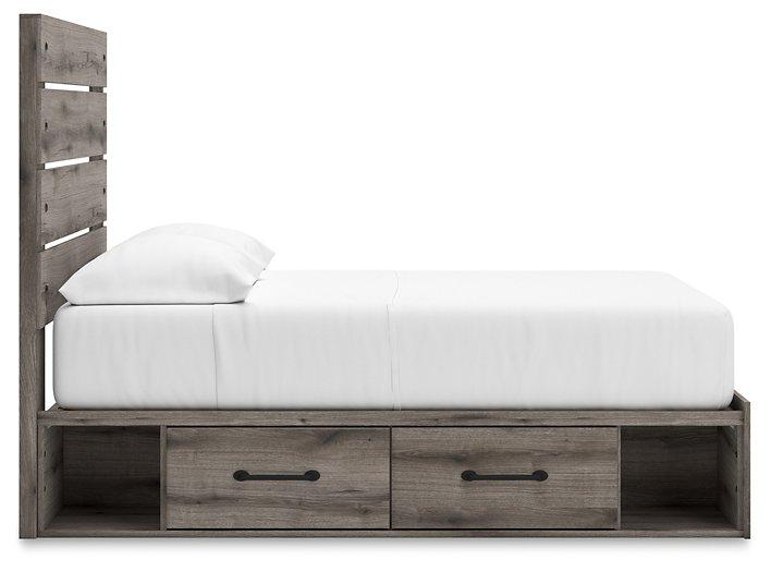 Graystorm Bed with Storage - Atchison Furniture Company (Atchison, KS)