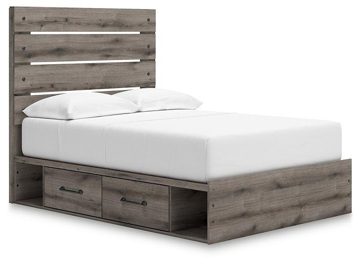 Graystorm Bed with Storage - Atchison Furniture Company (Atchison, KS)