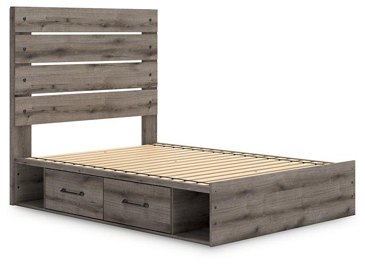 Graystorm Bed with Storage - Atchison Furniture Company (Atchison, KS)
