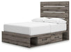 Graystorm Bed with Storage - Atchison Furniture Company (Atchison, KS)
