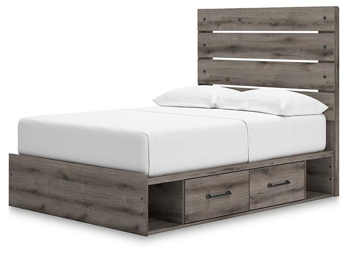 Graystorm Bed with Storage - Atchison Furniture Company (Atchison, KS)