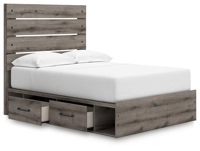Graystorm Bed with Storage - Atchison Furniture Company (Atchison, KS)