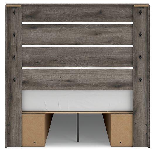 Graystorm Bed with Storage - Atchison Furniture Company (Atchison, KS)