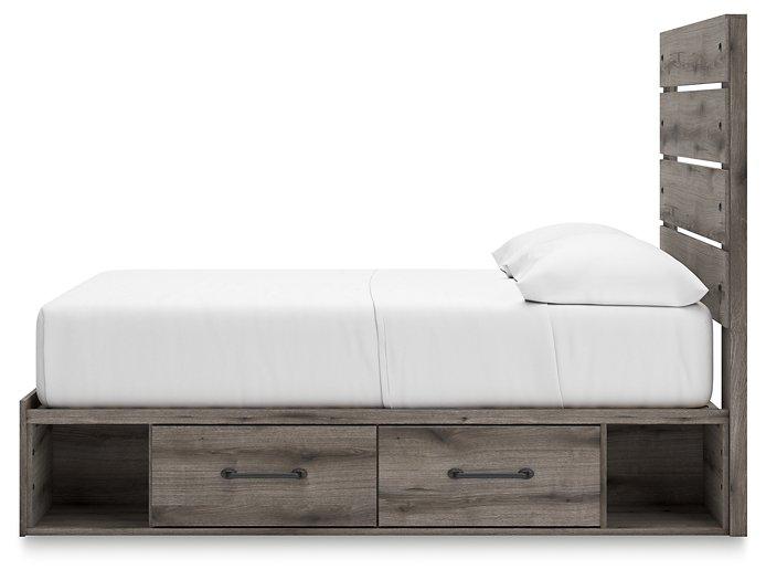 Graystorm Bed with Storage - Atchison Furniture Company (Atchison, KS)