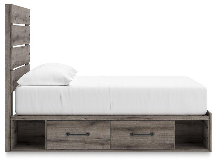Graystorm Bed with Storage - Atchison Furniture Company (Atchison, KS)