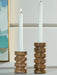 Emsleyfield Candle Holder Set (Set of 2) - Atchison Furniture Company (Atchison, KS)
