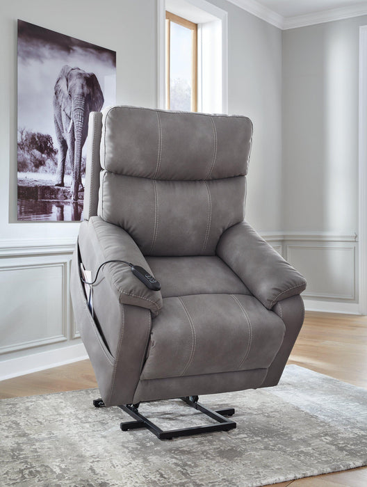 Next-Gen Durapella Power Lift Recliner - Atchison Furniture Company (Atchison, KS)
