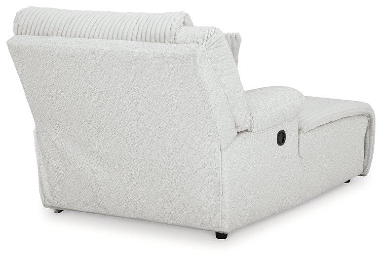 Top Tier Reclining Sectional with Chaise - Atchison Furniture Company (Atchison, KS)