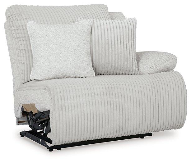 Top Tier Reclining Sectional with Chaise - Atchison Furniture Company (Atchison, KS)