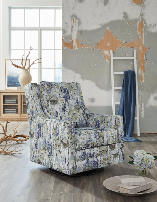 Dustinford Swivel Glider Accent Chair - Atchison Furniture Company (Atchison, KS)