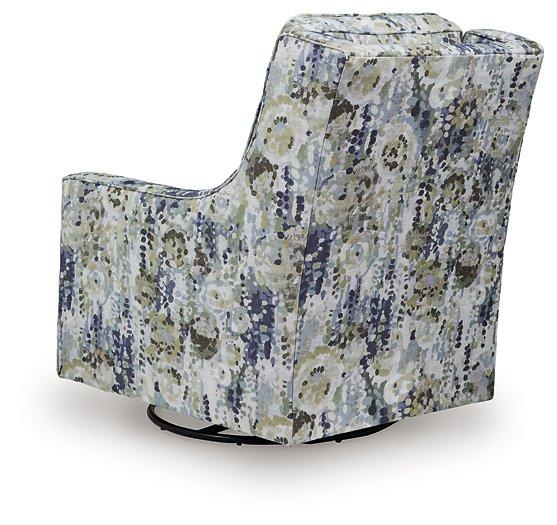 Dustinford Swivel Glider Accent Chair - Atchison Furniture Company (Atchison, KS)