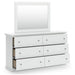 Bostwick Shoals Dresser and Mirror - Atchison Furniture Company (Atchison, KS)
