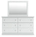 Bostwick Shoals Dresser and Mirror - Atchison Furniture Company (Atchison, KS)