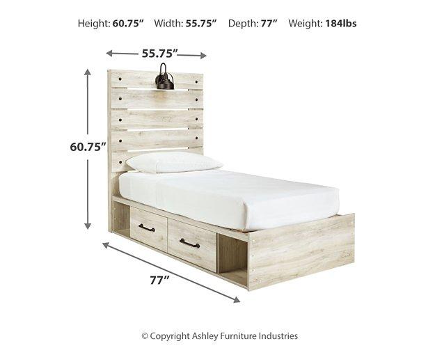 Cambeck Bed with 2 Storage Drawers - Atchison Furniture Company (Atchison, KS)