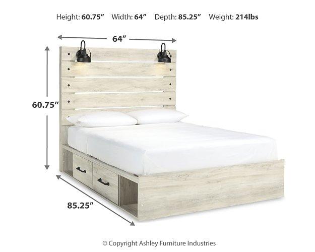Cambeck Bed with 2 Storage Drawers - Atchison Furniture Company (Atchison, KS)