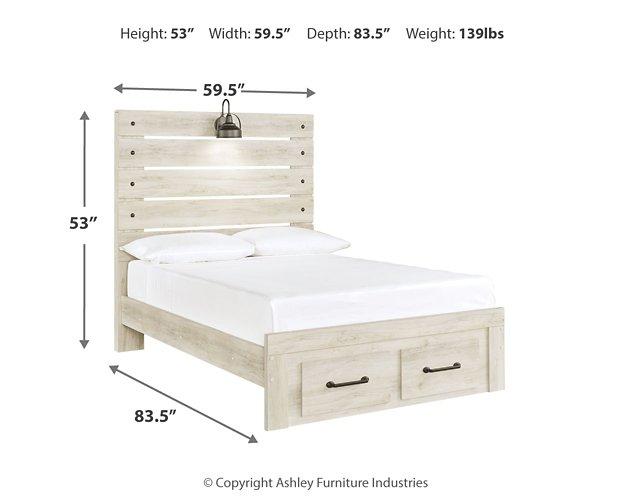 Cambeck Bed with 2 Storage Drawers - Atchison Furniture Company (Atchison, KS)