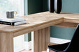Battelle 60" Home Office Desk with Return - Atchison Furniture Company (Atchison, KS)