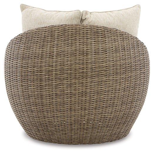 Danson Swivel Lounge with Cushion (Set of 2) - Atchison Furniture Company (Atchison, KS)