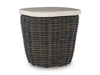 Kimora Outdoor End Table - Atchison Furniture Company (Atchison, KS)