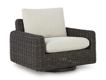 Kimora Outdoor Swivel Lounge Chair - Atchison Furniture Company (Atchison, KS)