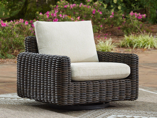 Kimora Outdoor Swivel Lounge Chair - Atchison Furniture Company (Atchison, KS)