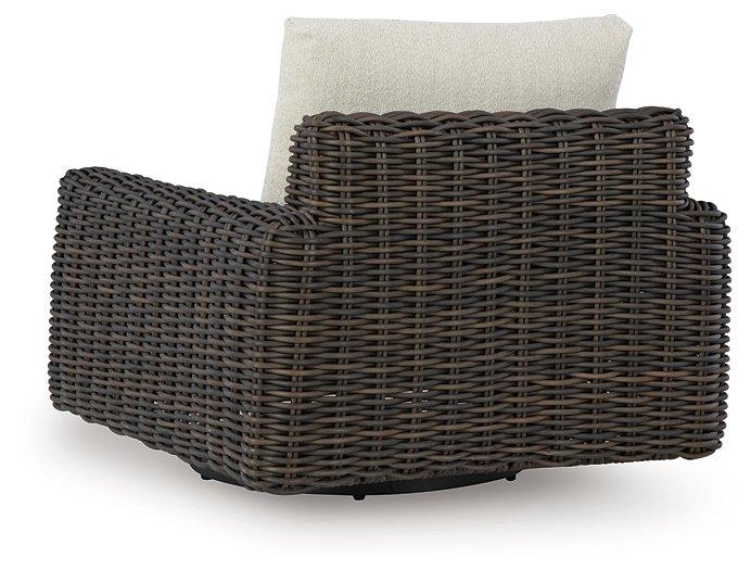 Kimora Outdoor Swivel Lounge Chair - Atchison Furniture Company (Atchison, KS)