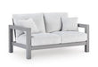 Hurley Park Outdoor Loveseat with Cushion - Atchison Furniture Company (Atchison, KS)