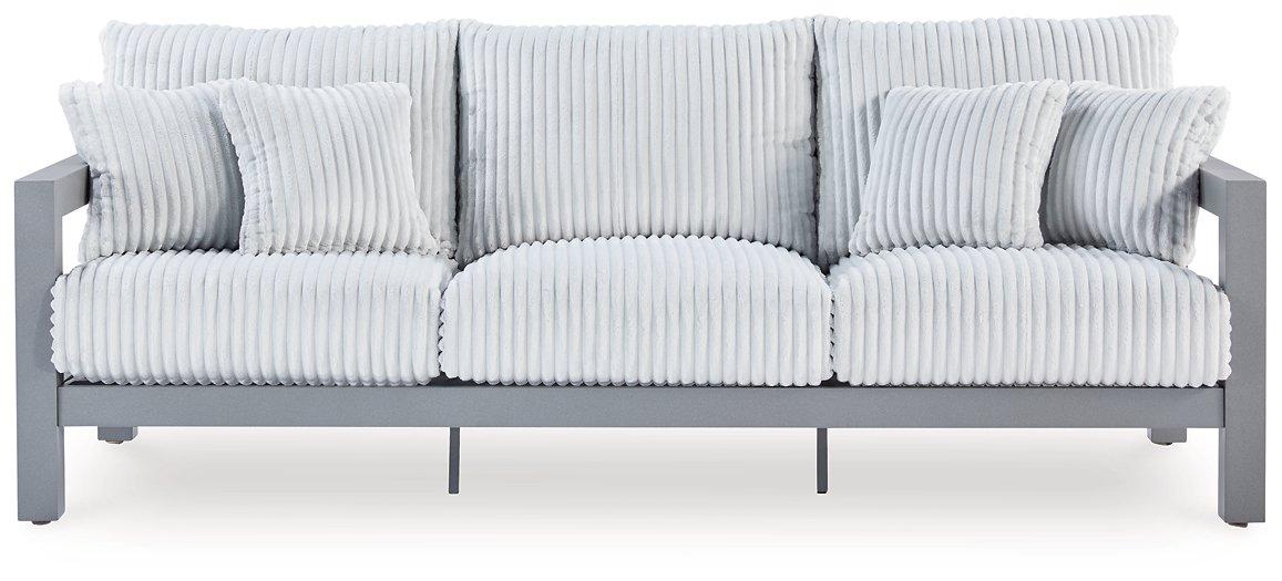 Hurley Park Outdoor Sofa with Cushion - Atchison Furniture Company (Atchison, KS)