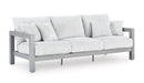 Hurley Park Outdoor Sofa with Cushion - Atchison Furniture Company (Atchison, KS)