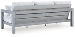 Hurley Park Outdoor Sofa with Cushion - Atchison Furniture Company (Atchison, KS)