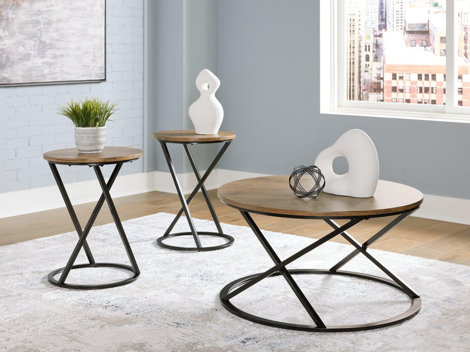 Cassbryn Table (Set of 3) - Atchison Furniture Company (Atchison, KS)
