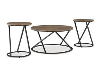 Cassbryn Table (Set of 3) - Atchison Furniture Company (Atchison, KS)