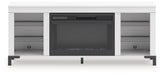 Brollevi 60" TV Stand with Electric Fireplace - Atchison Furniture Company (Atchison, KS)