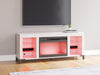 Brollevi 60" TV Stand with Electric Fireplace - Atchison Furniture Company (Atchison, KS)