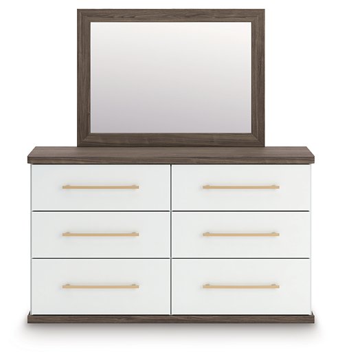 Kendanport Dresser and Mirror - Atchison Furniture Company (Atchison, KS)