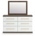 Kendanport Dresser and Mirror - Atchison Furniture Company (Atchison, KS)