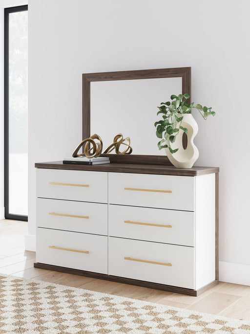 Kendanport Dresser and Mirror - Atchison Furniture Company (Atchison, KS)