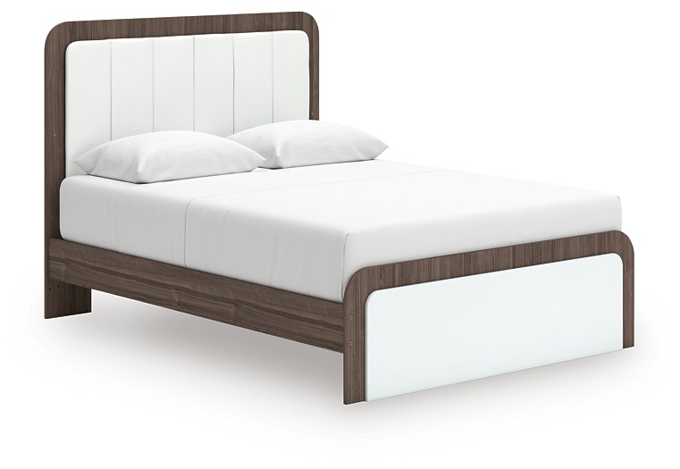 Kendanport Upholstered Bed - Atchison Furniture Company (Atchison, KS)