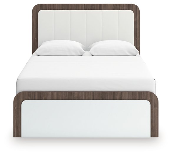 Kendanport Upholstered Bed - Atchison Furniture Company (Atchison, KS)