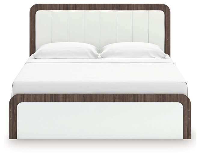 Kendanport Upholstered Bed - Atchison Furniture Company (Atchison, KS)
