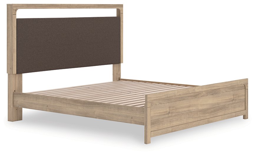 Kinlanni Upholstered Bed - Atchison Furniture Company (Atchison, KS)
