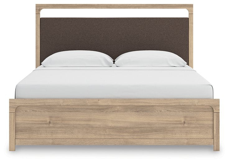 Kinlanni Upholstered Bed - Atchison Furniture Company (Atchison, KS)