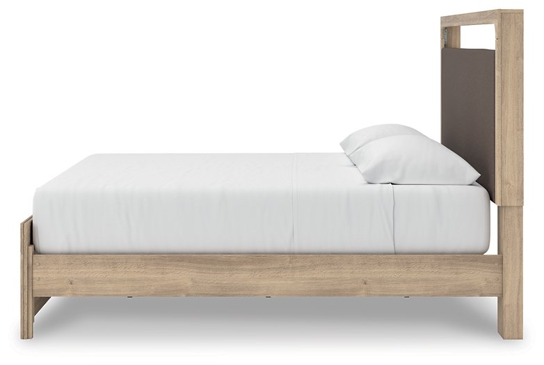Kinlanni Upholstered Bed - Atchison Furniture Company (Atchison, KS)