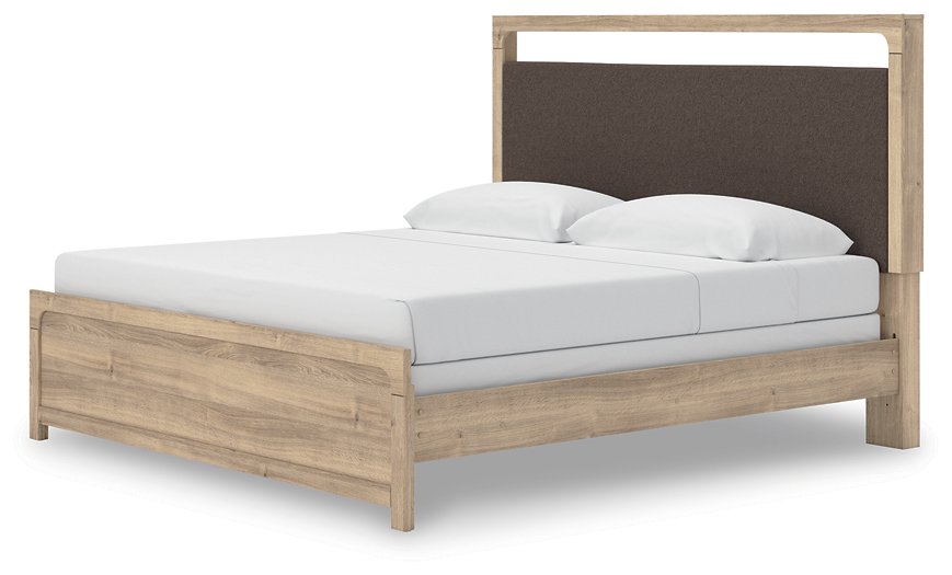 Kinlanni Upholstered Bed - Atchison Furniture Company (Atchison, KS)