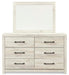 Cambeck Dresser and Mirror - Atchison Furniture Company (Atchison, KS)