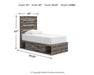 Graystorm Bed with Storage - Atchison Furniture Company (Atchison, KS)