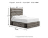 Graystorm Bed with Storage - Atchison Furniture Company (Atchison, KS)
