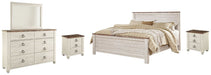 Willowton Bedroom Set - Atchison Furniture Company (Atchison, KS)