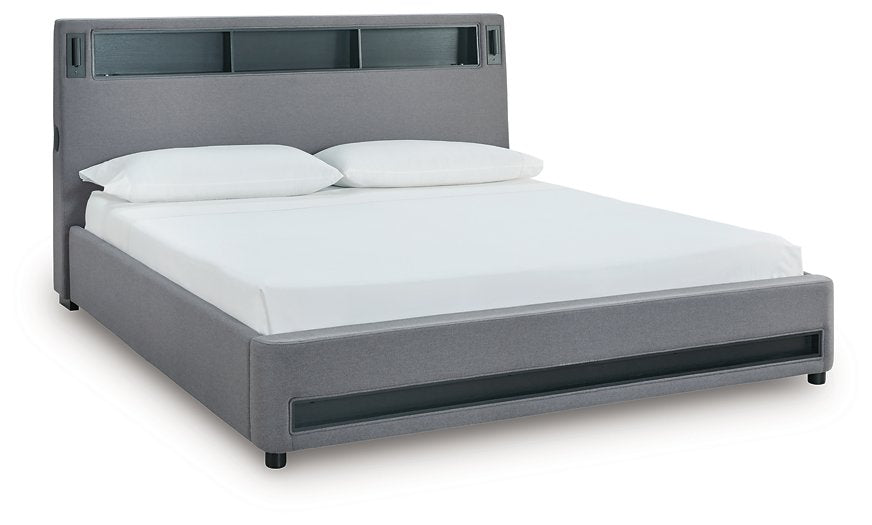 Verishaw Upholstered Bed - Atchison Furniture Company (Atchison, KS)