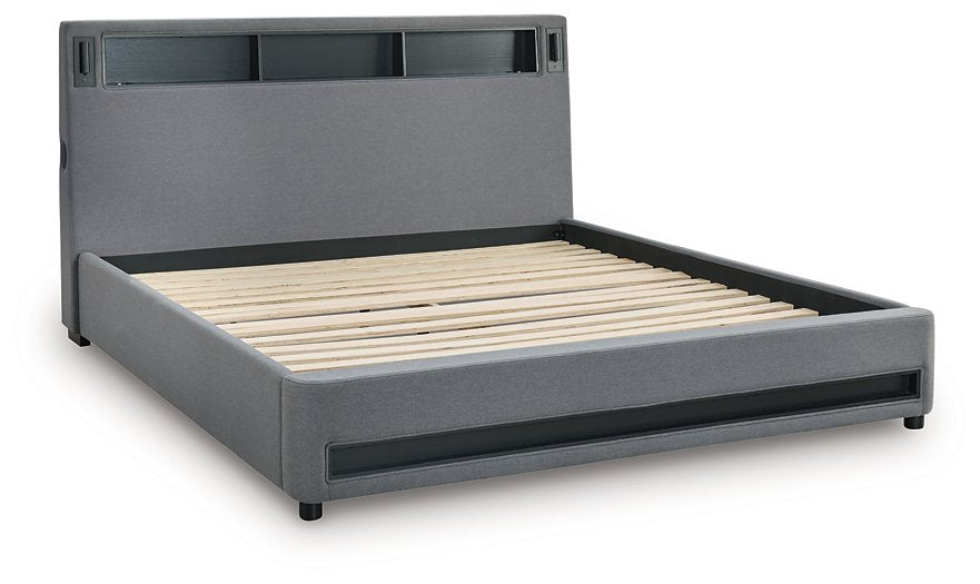 Verishaw Upholstered Bed - Atchison Furniture Company (Atchison, KS)